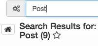 Normal Search Bar
